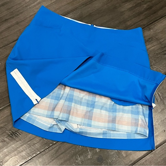 Nike Golf Dri-Fit Vibrant Blue Skorts - Size 8 - Picture 5 of 15
